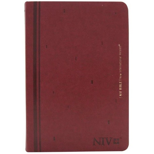 자체브랜드 NIV BIBLE (중/단본/색인/무지퍼/비닐/레드와인)