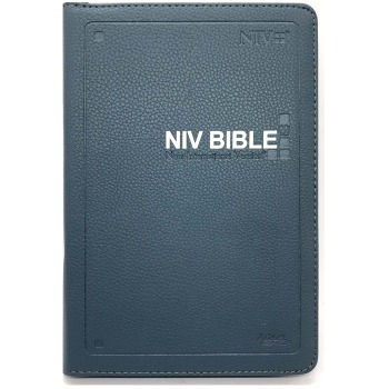 자체브랜드 영문 NIV BIBLE (특소/단본/색인/무지퍼/네이비)