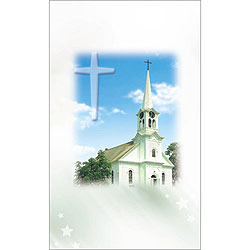 자체브랜드 교회주보용지 (일반 6면) - JH 16086